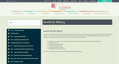 Desktop Screenshot of berufliche-bildung.initiativgruppe.de