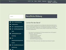 Tablet Screenshot of berufliche-bildung.initiativgruppe.de